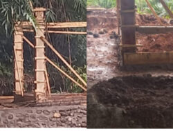 Proyek Gazebo Milik Dinas Pariwisata Bengkulu Utara, Diduga Asal Jadi