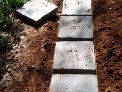 Warga Dusun 2 Desa Sumber Rejo, Patungan Uang Pribadi Untuk Perbaikan Akses Jalan