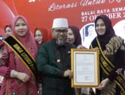 Semangat Membangun, Ny Meita Arie Septia Adinata di Nobatkan Jadi Bunda Literasi Bengkulu Utara