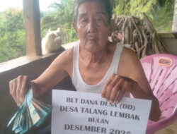 Pemdes Talang Lembak Sukses Saluran BLT DD