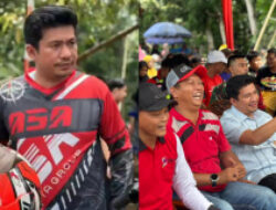 Jalan Hotmix Mulus, Bupati Bengkulu Utara Hadiri Tasyakuran di Desa Air Simpang