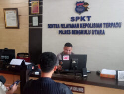 Seorang Pelajar Melaporkan Kasus Pengeroyokan yang Dialaminya Ke Polres Bengkulu Utara