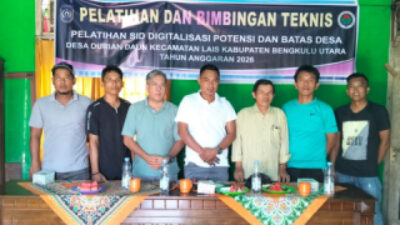 Tingkatkan Digitalisasi Publik Berbasis Digital, Pemdes Durian Daun Gelar Pelatihan