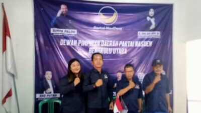 Press Conference DPD Partai Nasdem Kabupaten Bengkulu Utara, Terkait Pemberitaan di Majalah Tempo