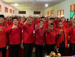 DPC PDIP Gelar MUSANCAB Sekabupaten Bengkulu Utara, Perkuat Stuktur Hingga Tingkat Kecamatan