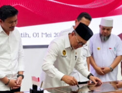 Bupati Bengkulu Utara Dampingi Menko Pangan Resmikan Pasar Tradisional Modern Purwodadi