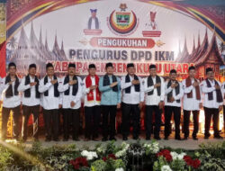 Bupati Arie Hadiri Prosesi Pengukuhan DPD Ikatan Keluarga Minang Bengkulu Utara Periode 2025–2030