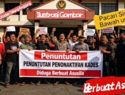 Warga Minta Bupati Nonaktifkan Kades Teluk Anggung, Dugaan Berbuat Asusila