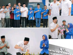 Bupati Arie Serahkan Bantuan Kendaraan Operasional,Tasyakuran HUT Sentra IKM UPI Melati Padang Jaya