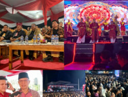 Malam Puncak HUT ke-67 Kabupaten Bengkulu Utara, Pentas Seni Budaya Meriah Dihadiri Ribuan Warga