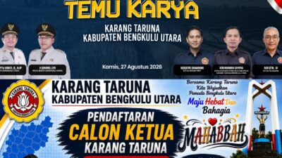 Pendaftaran Calon Ketua Karang Taruna Kabupaten Bengkulu Utara Periode 2026–2031 Resmi Dibuka