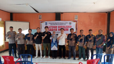 Cegah Korupsi Keuangan Desa, Sosialisasi Sadar Hukum dan Program Jaga Desa Digelar di Desa Taba Baru