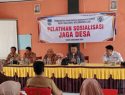 Cegah Korupsi, Desa Taba Baru Gelar Sosialisasi Hukum Bersama Kejaksaan Negeri Bengkulu Utara