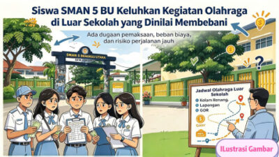 Siswa SMAN 5 BU Keluhkan Kegiatan Olahraga di Luar Sekolah, Dinilai Membebani Ada Dugaan Cari Keuntungan Pribadi  